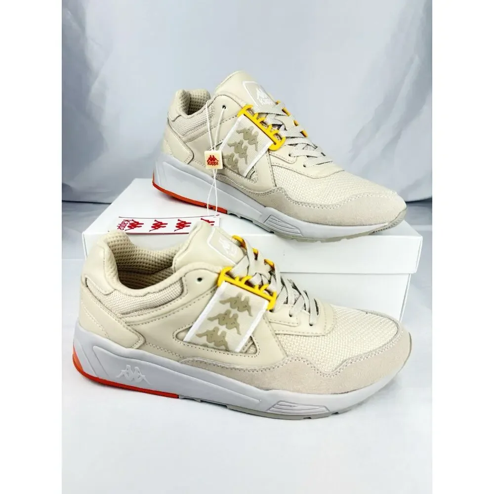 Kappa 222 Banda Barsel 1 3037IS0 Unisex Sneakers Beige-Grey Vapor US 8.5 EU 41.5